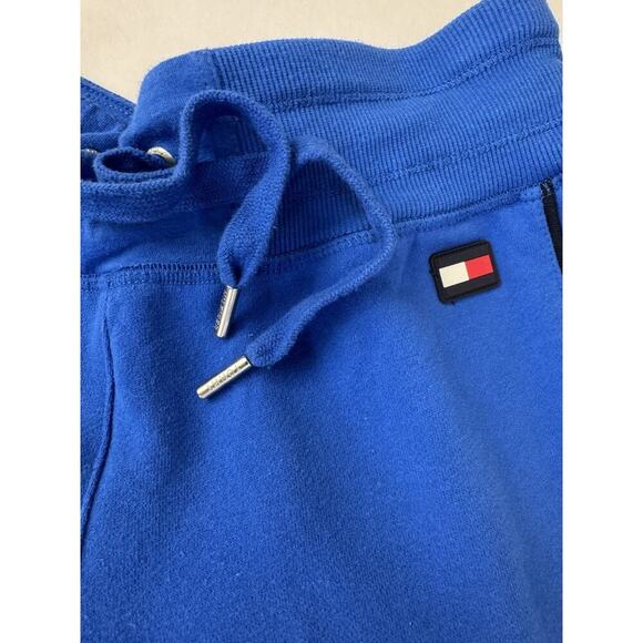 Tommy Hilfiger 2010-era Joggers Logo Blue Red Low Rise Sporty Athleisure Small - Picture 3 of 9